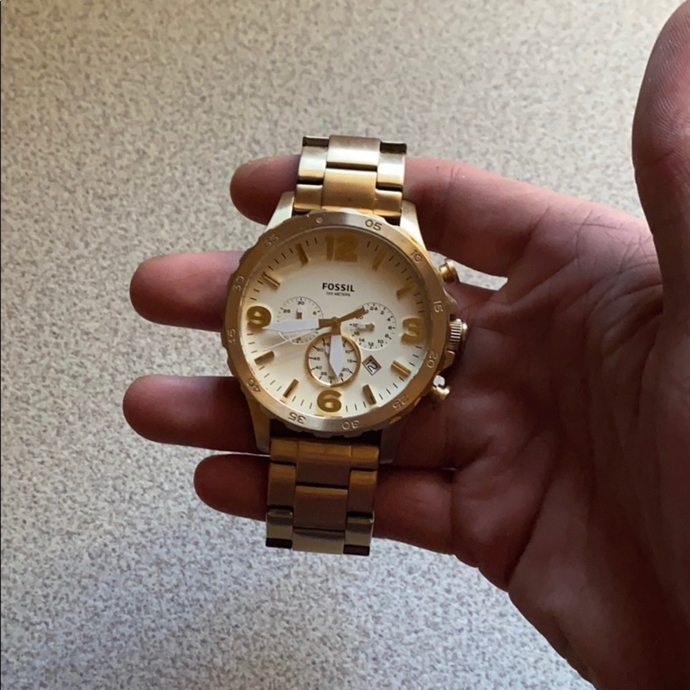 Gold fossil
